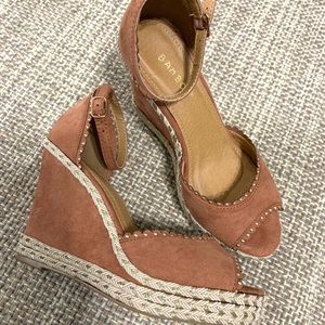 Bamboo Wedge Heels